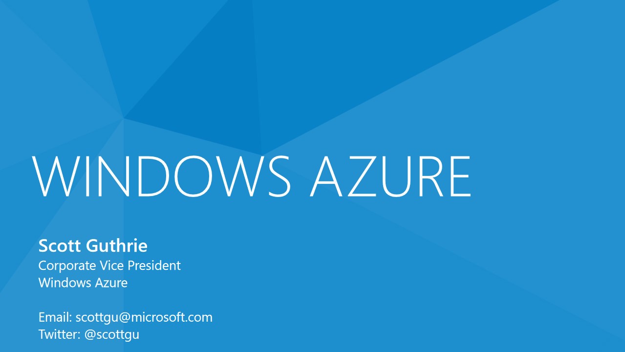 《WINDOWS AZURE》产品介绍――微软官方windows8风格动画PPT模板