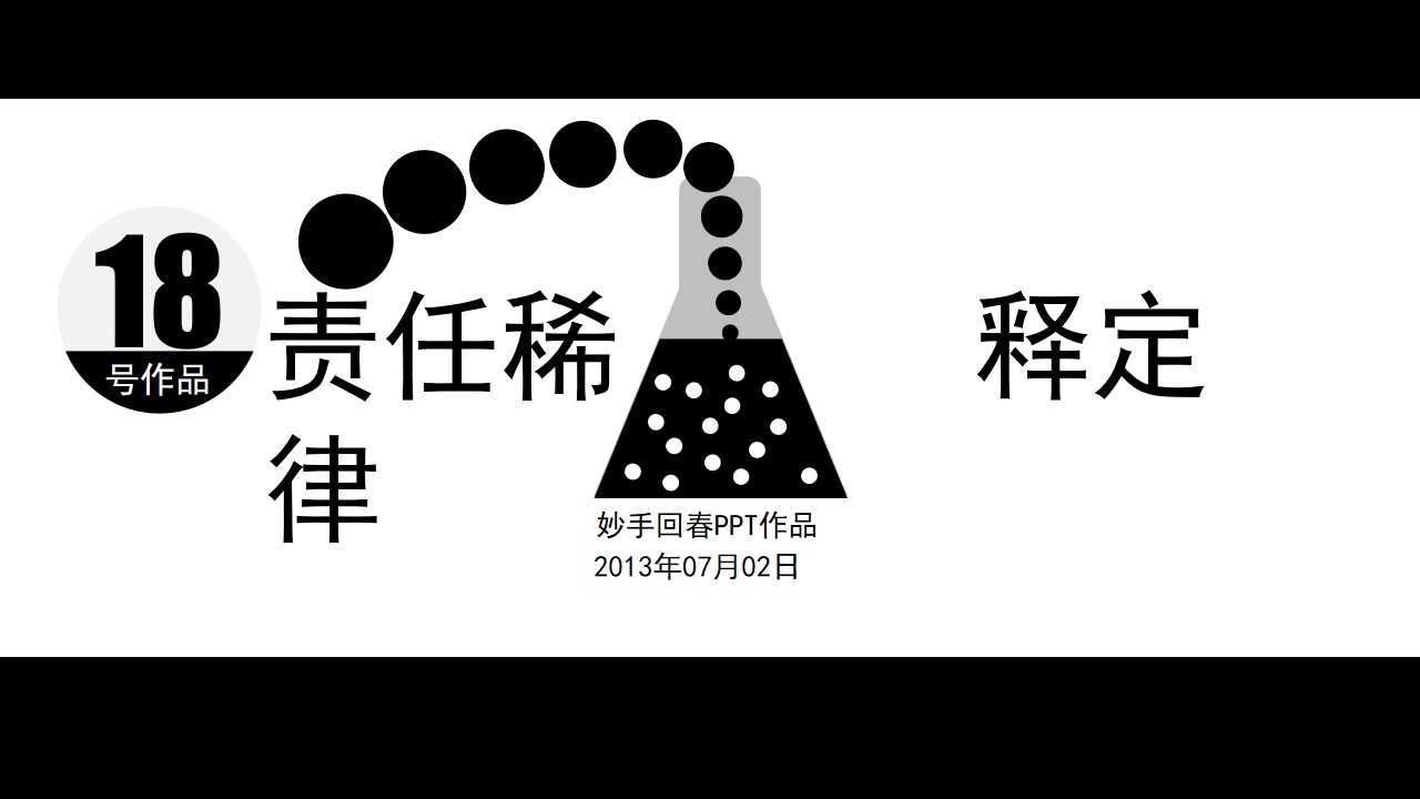 责任稀释定律哲理故事PPT模板