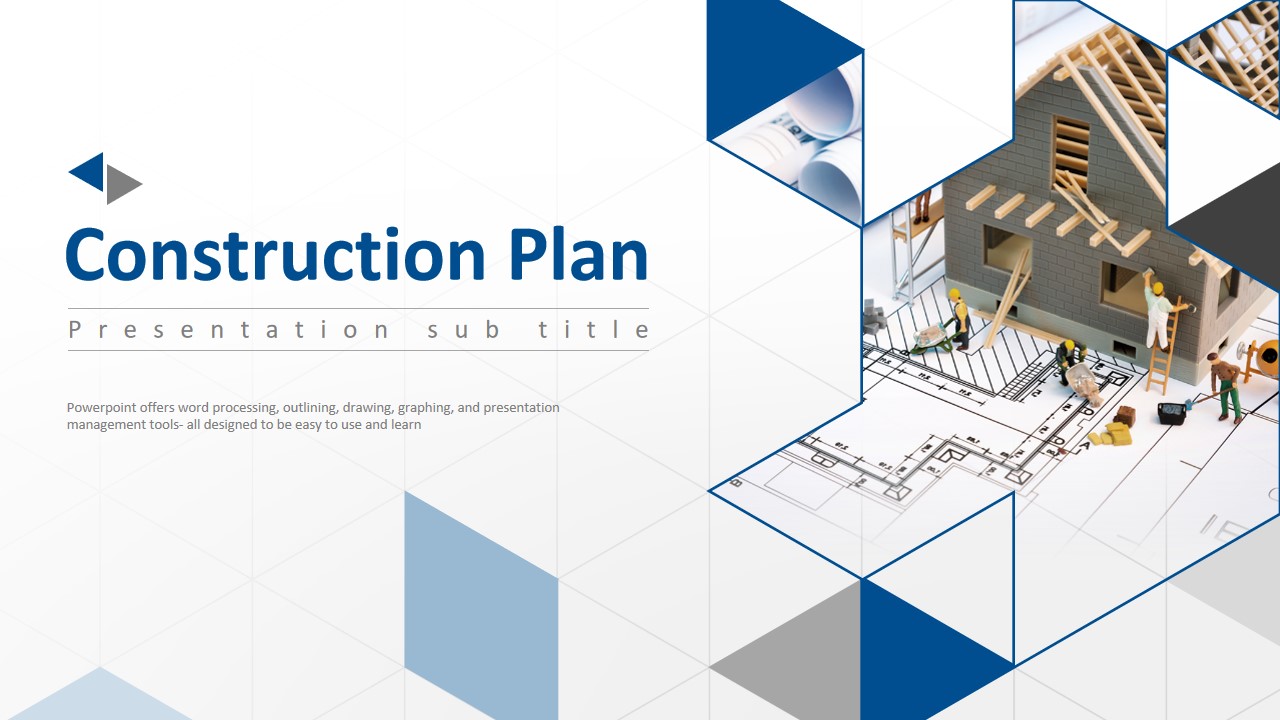 建筑设计公司产品及市场运营情况介绍PPT模板