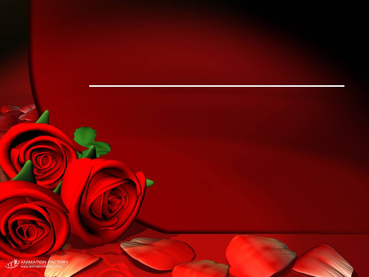 红玫瑰爱情PPT背景图片
