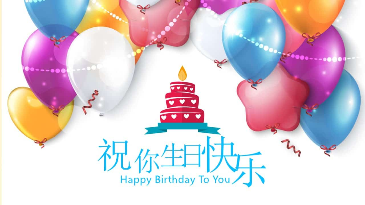 生日快乐儿童电子相册PPT模板